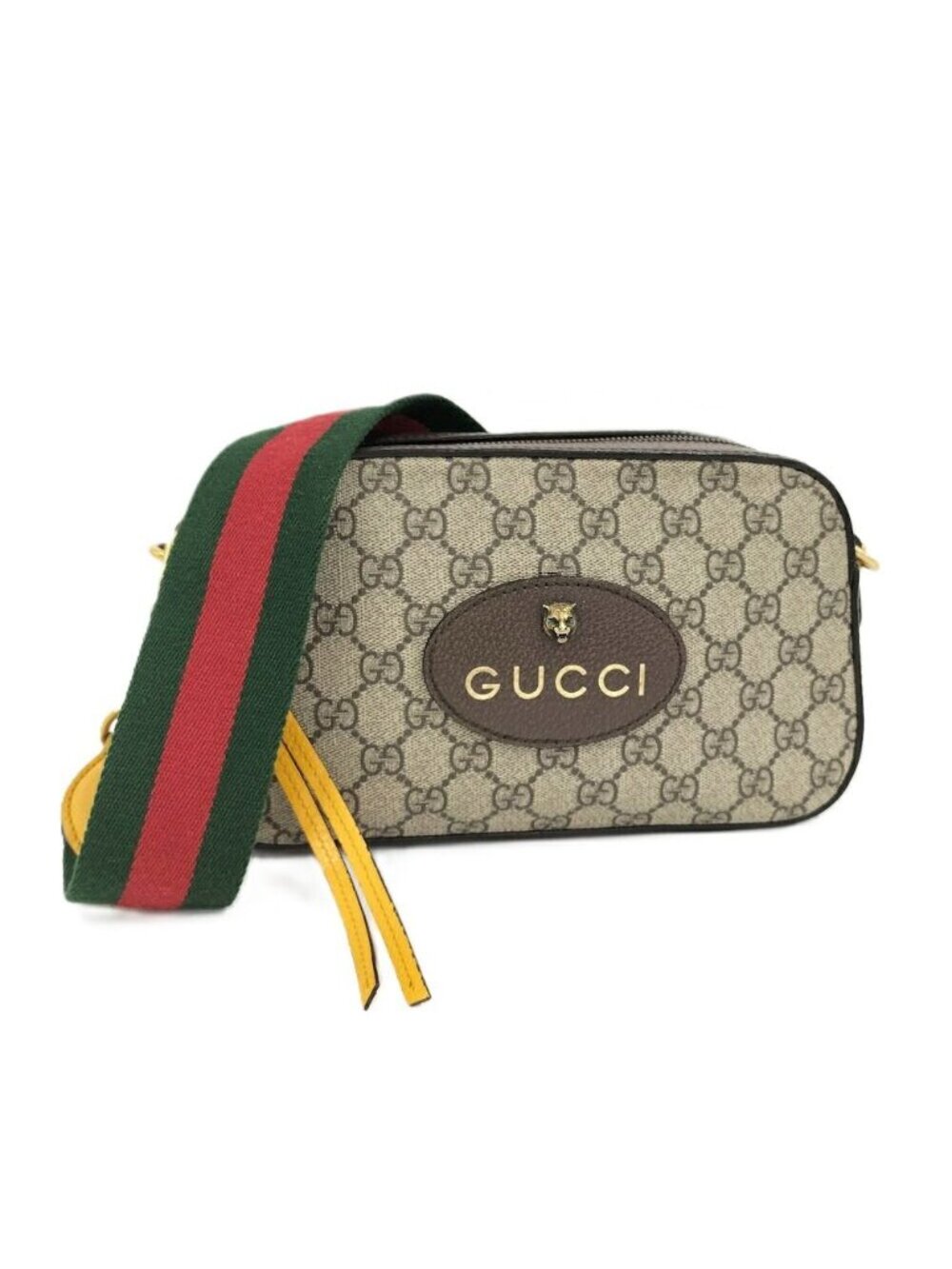 Gucci Neo Vintage Shoulder Bag GG Supreme Brown